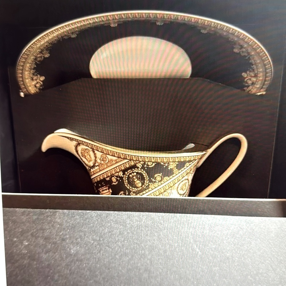Versace Rosenthal I Love Baroque Gravy Boat and Saucer - Picture 5 of 7